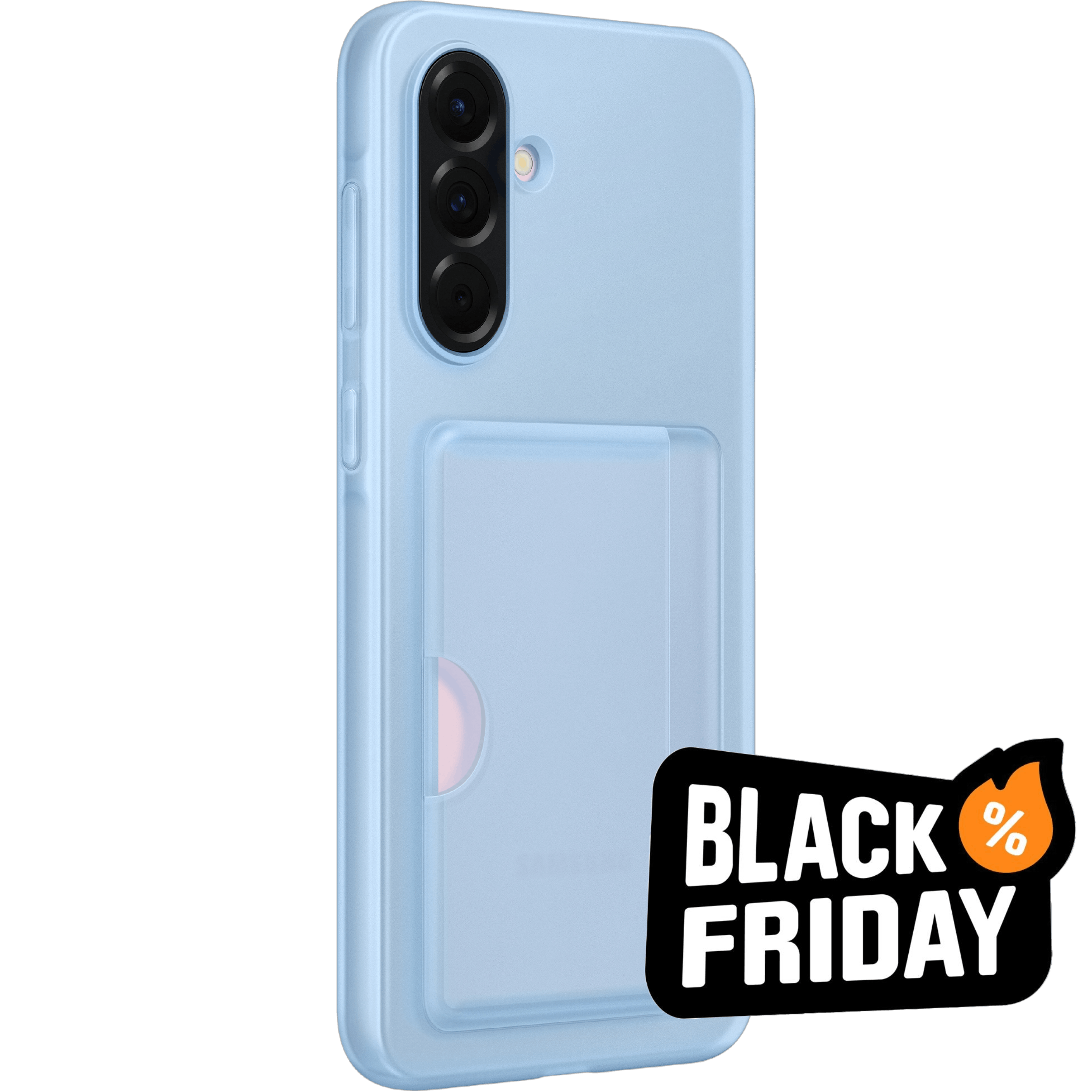 Samsung Galaxy A36 Card Slot Case Blauw