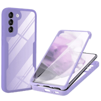 TwoTone Samsung Galaxy S22 Slick 360 Case Paars