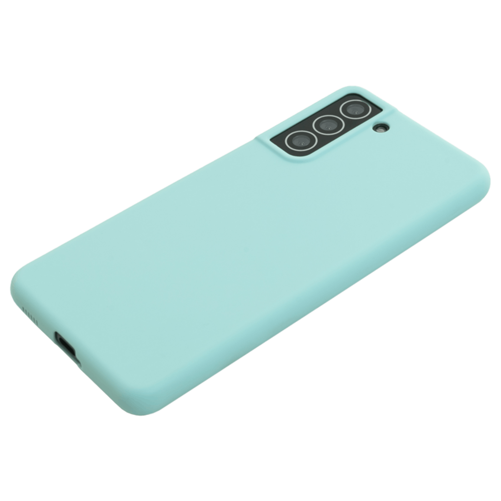 Mocaa Samsung Galaxy S21 Slim-Fit Telefoonhoesje Groen