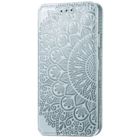 Mocaa Samsung Galaxy A52(s) Magnetic Mandala Wallet Grijs