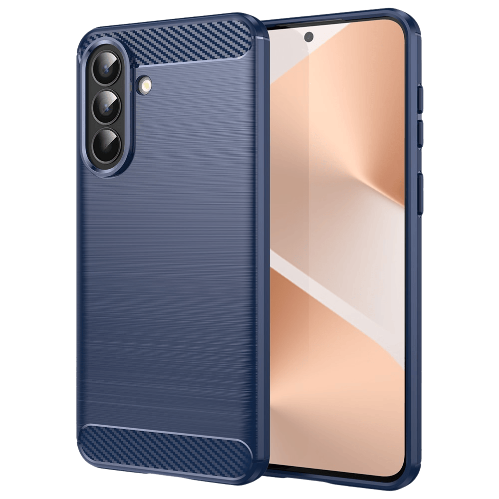 Amorus Samsung Galaxy A57 Schokbestendig Hoesje Blauw