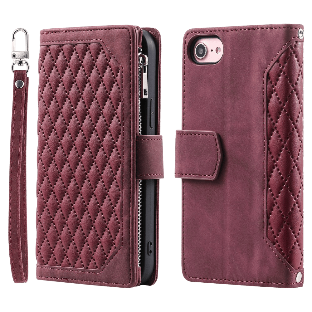 TwoTone Apple iPhone 16e Wallet Hoesje Rood