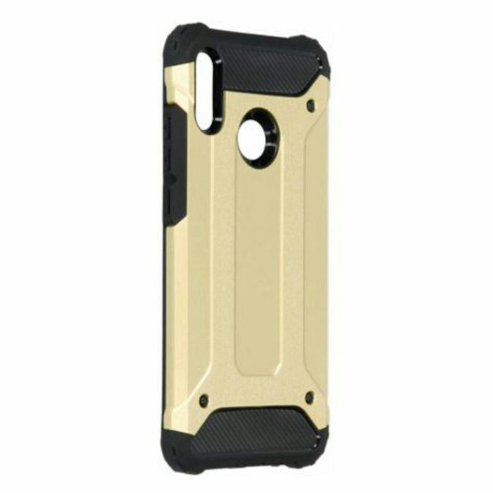 CaseBody Huawei P Smart 2019 Shockproof Armor Hoesje Goud