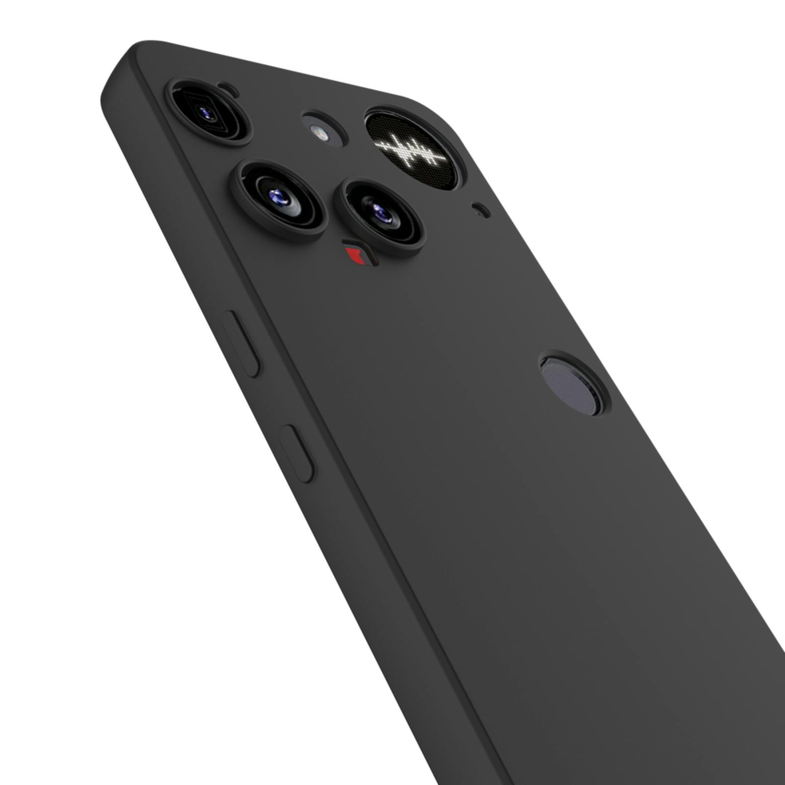 Just in Case Nothing Phone (3) TPU Hoesje Zwart