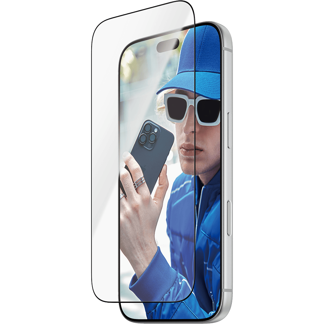 PanzerGlass iPhone 18 Pro Ultra-Wide Fit Screenprotector Transparant - Voorkant