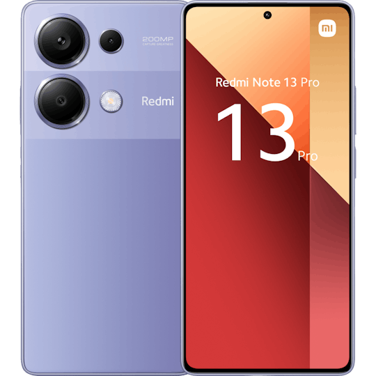 Xiaomi Redmi Note 13 Pro Purple - Voorkant & achterkant