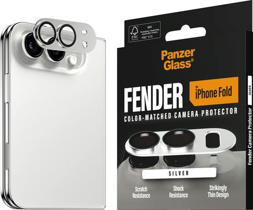PanzerGlass iPhone Duo Fender Camera Protector Wit