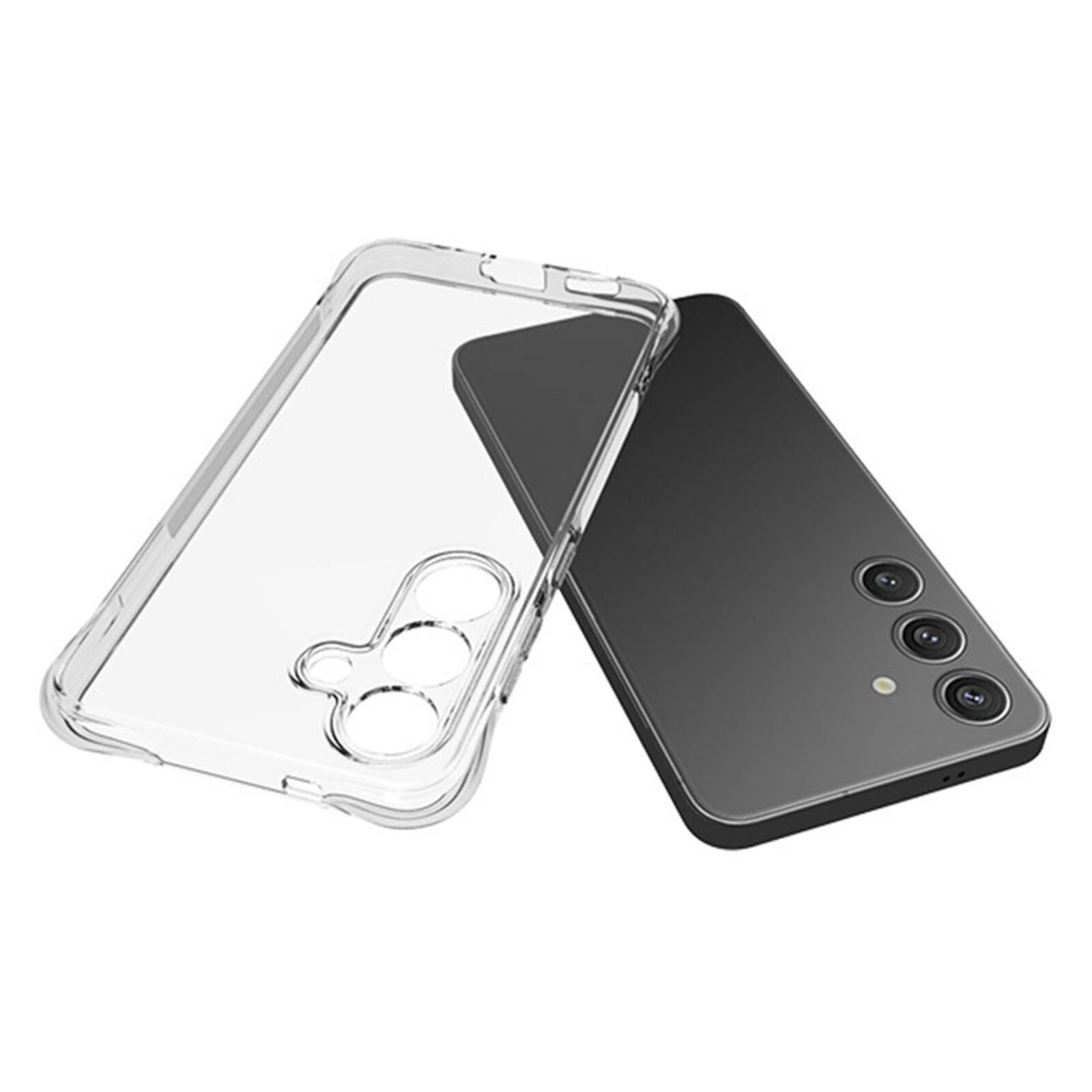 CaseBody Samsung Galaxy S25 Shockproof Hoesje Transparant