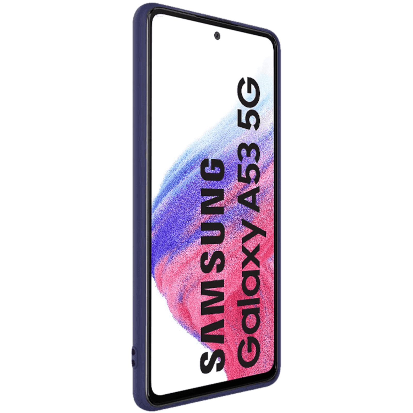Imak Samsung Galaxy A53 IMAK UC-2 Series Telefoonhoesje Blauw