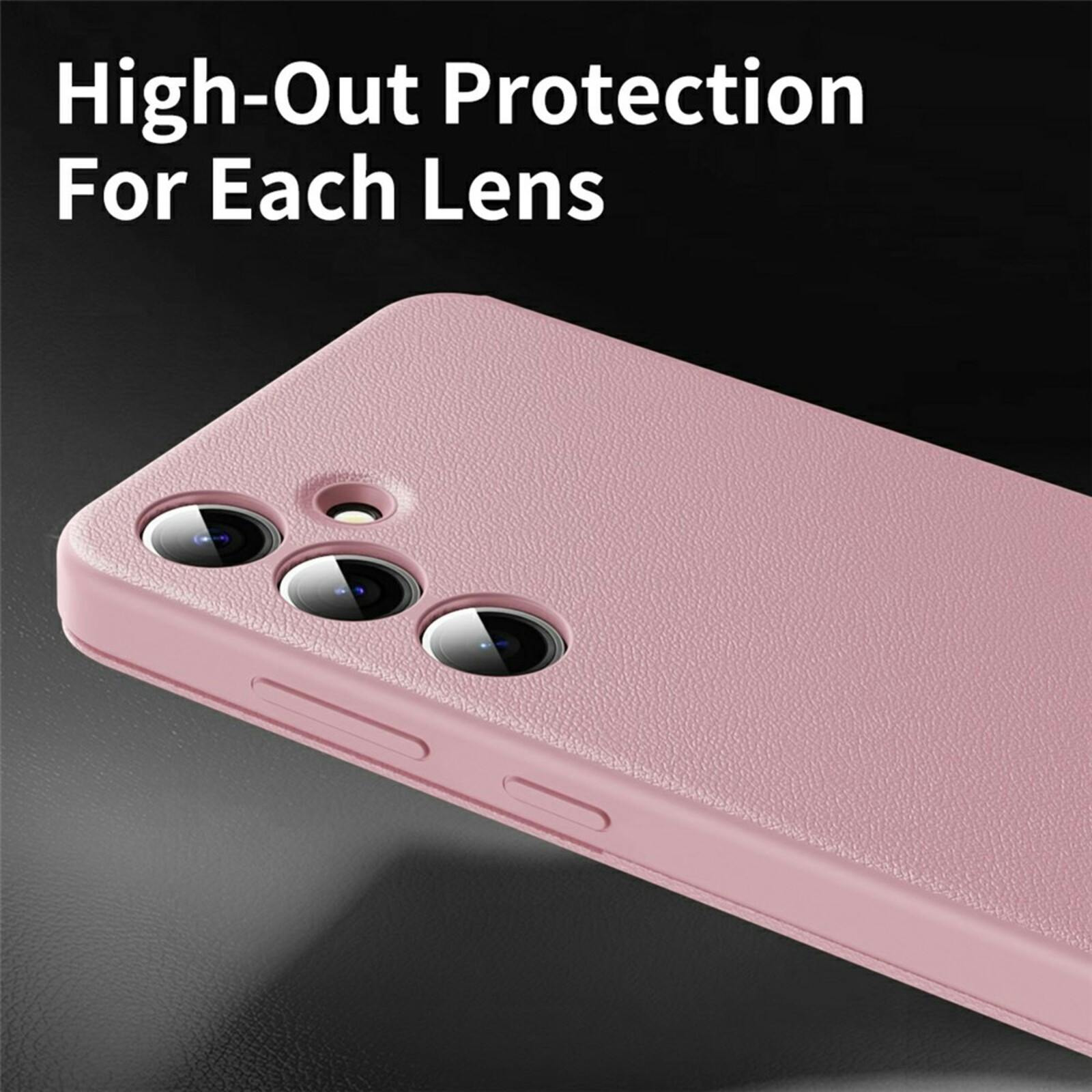 CaseBody Samsung Galaxy A56 Smart Cover Roze