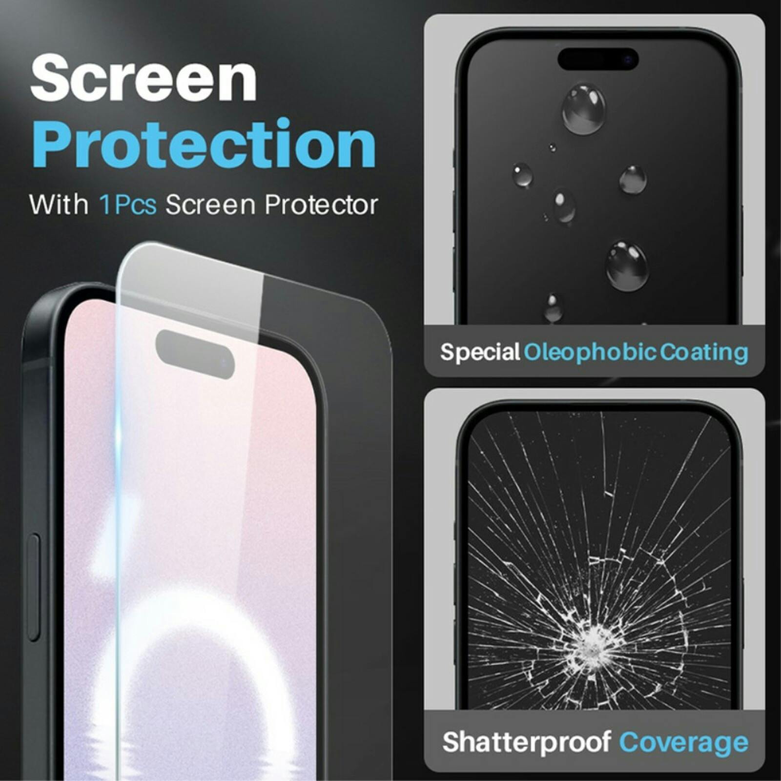 Northjo Apple iPhone 16 Plus All-in-One Extreme Protection Pack Transparant