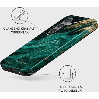 Burga Galaxy S24 Hoesje Emerald Pool