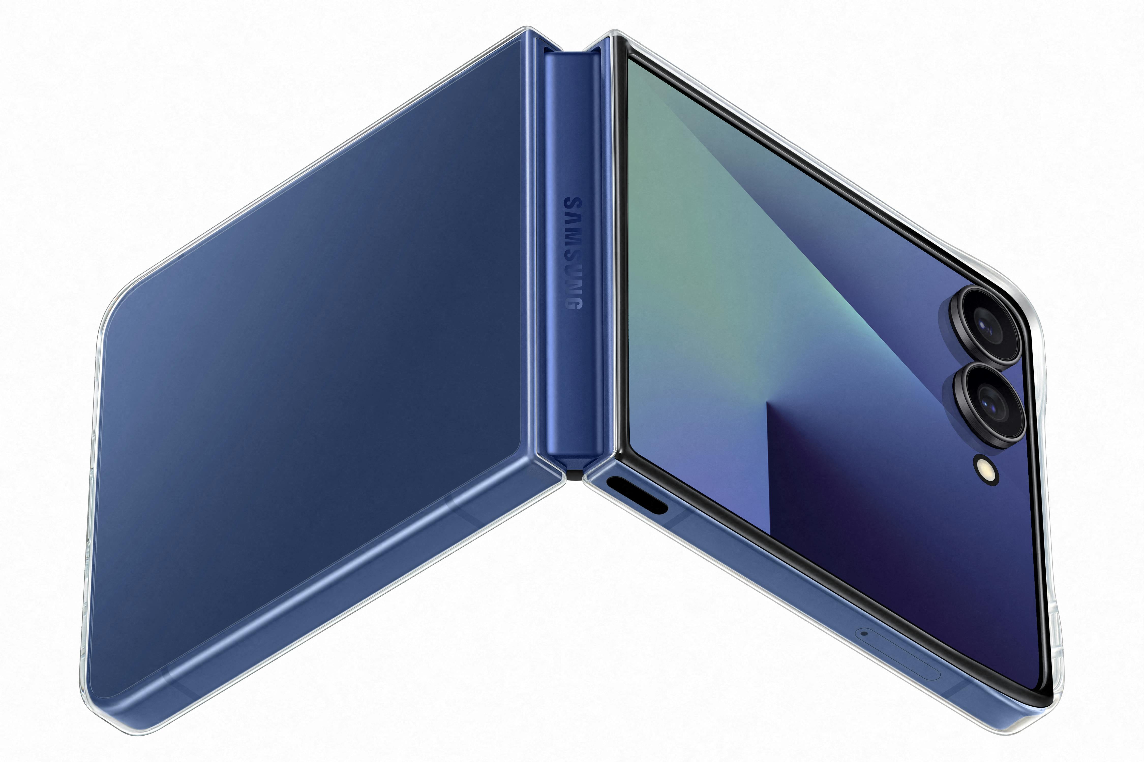 Samsung Galaxy Z Flip7 Clear Case Transparant