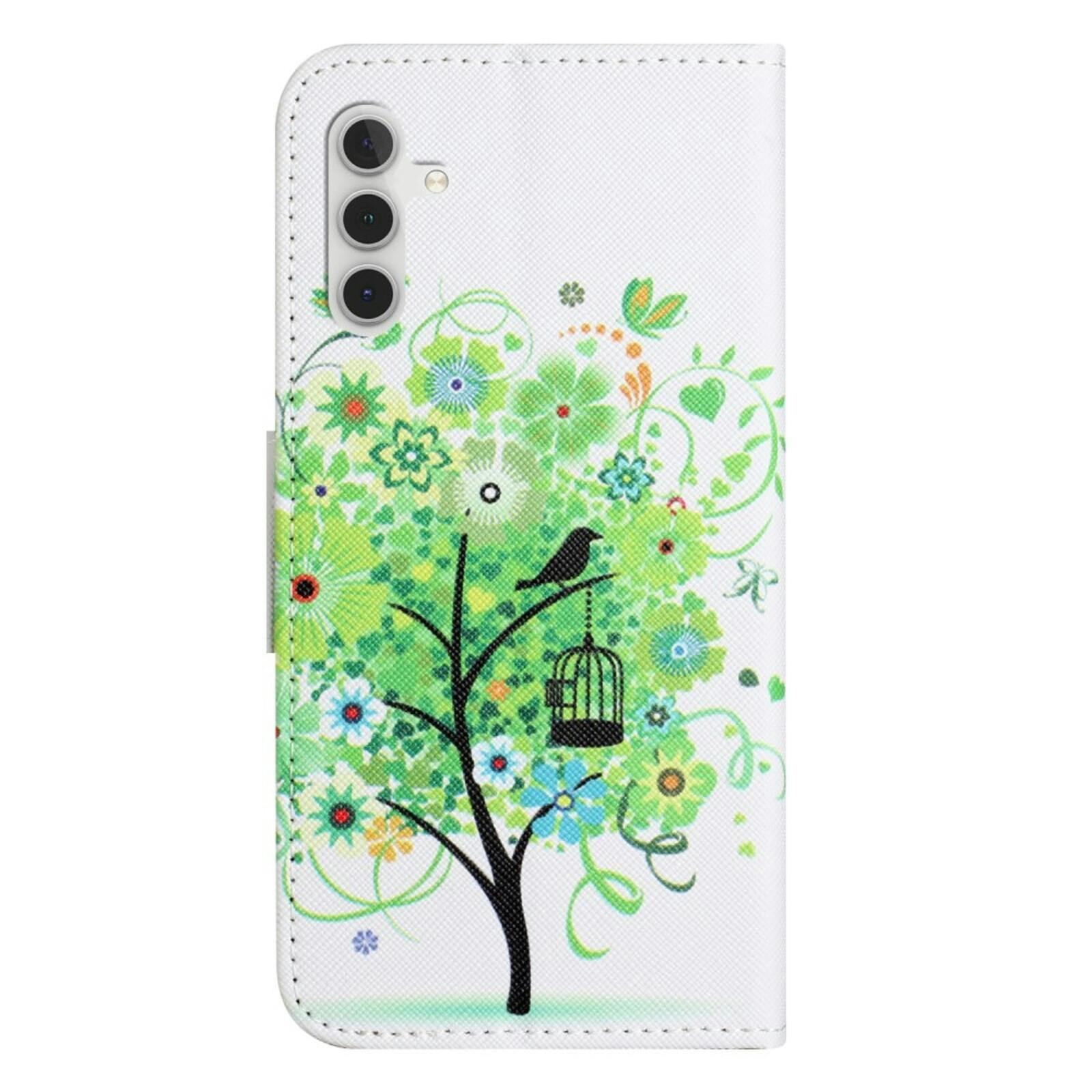 Comfycase Samsung Galaxy A36 Bookcase Hoesje Tree of Life Meerkleurig