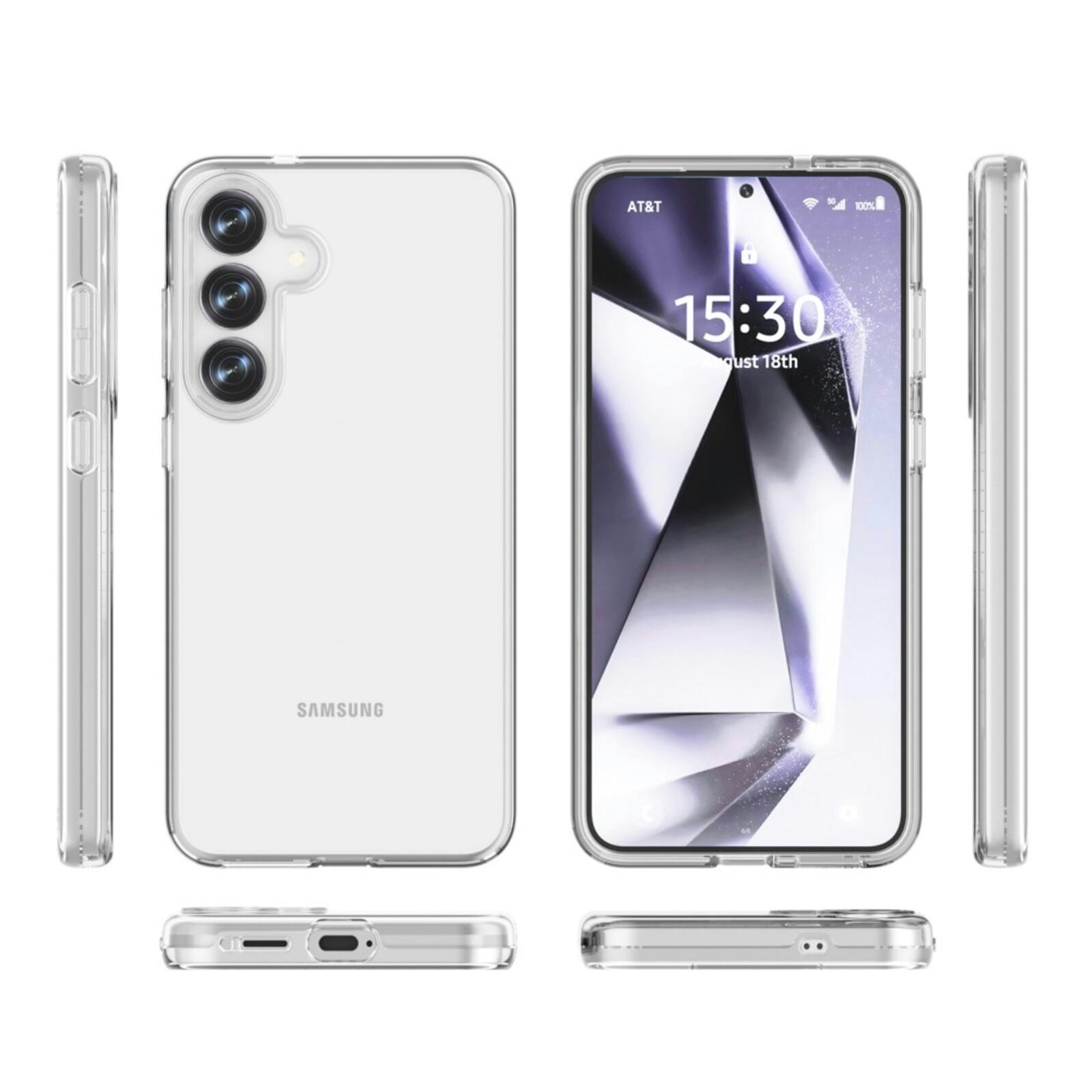 Mocaa Samsung Galaxy S25 Plus Slim Armor Transparant