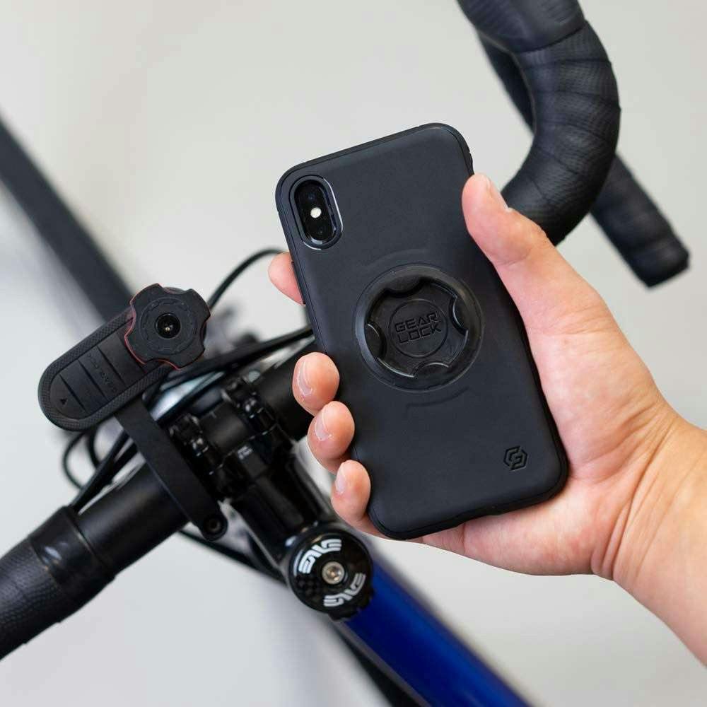 Spigen Gearlock Bike Mount Case iPhone Xr Black Mobiel.nl