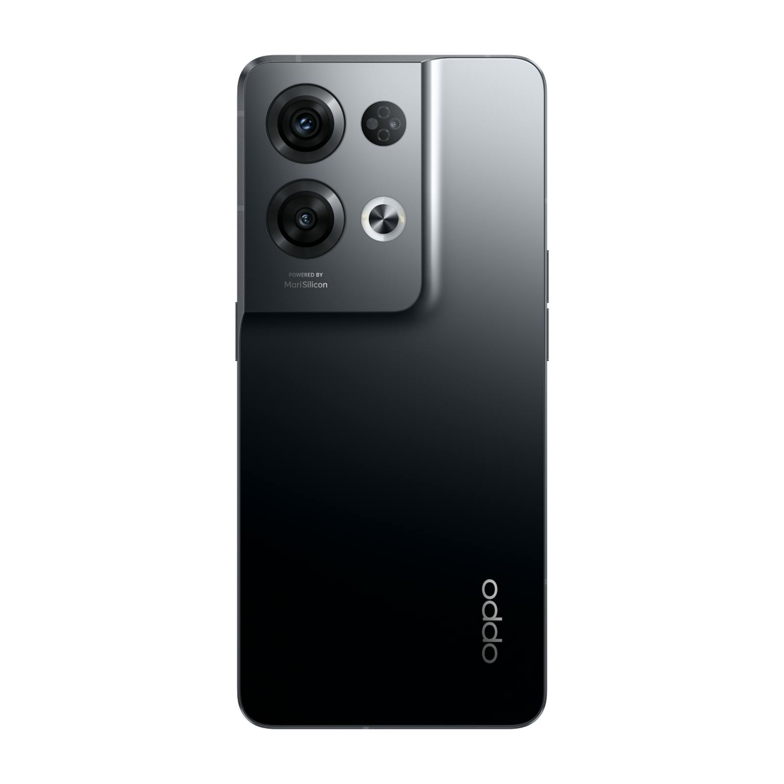 OPPO Reno8 Pro 5G Glazed Black - Achterkant