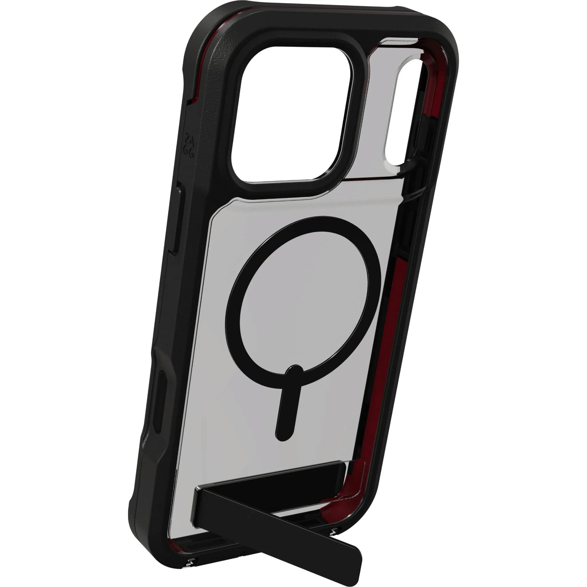 ZAGG iPhone 17 Pro Max MagSafe Rainier Kickstand Case Zwart