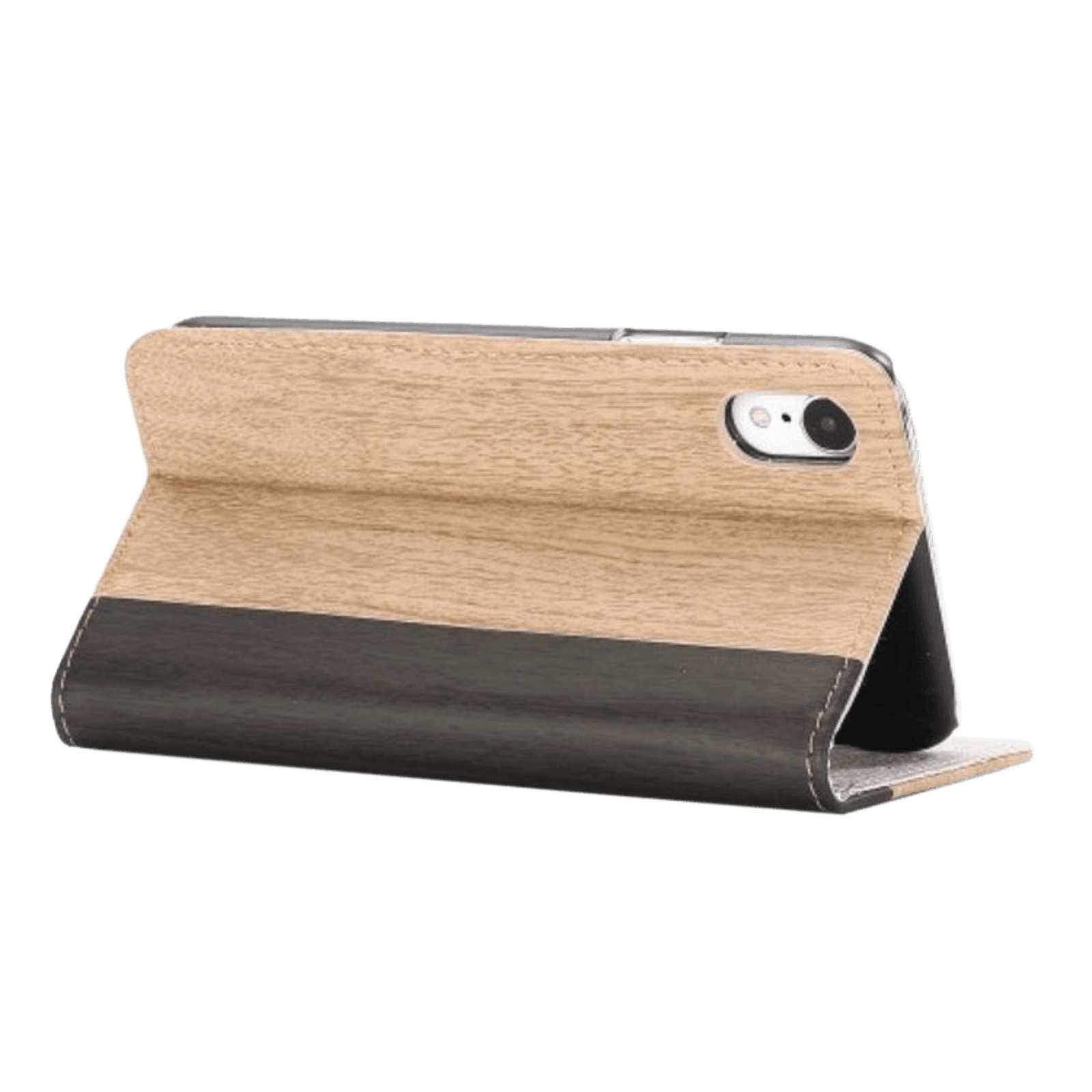 TwoTone iPhone Xs Max WoodWood Bookcase Bruin