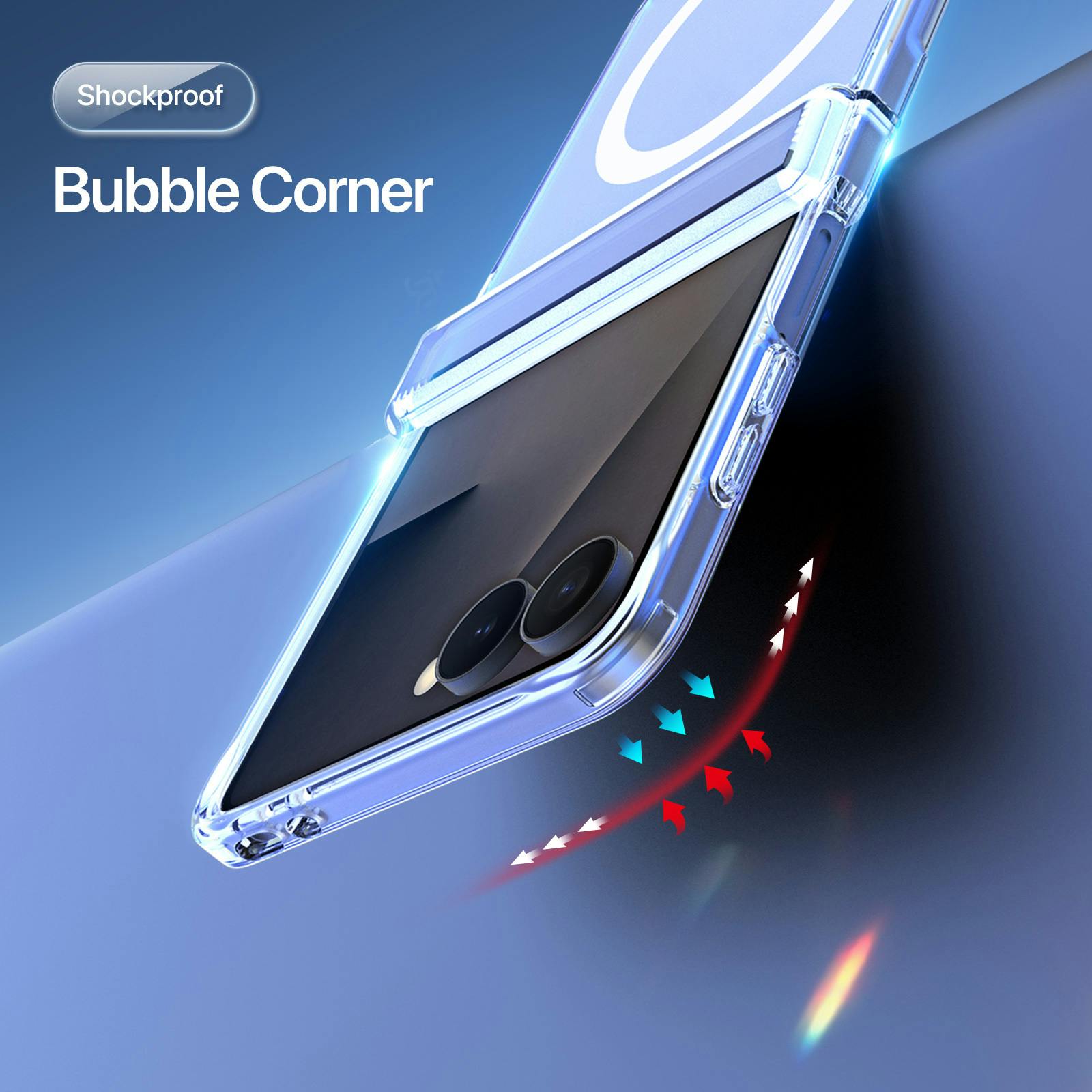 DUX DUCIS Samsung Galaxy Z Flip8 Premium Slim Protection Case Transparant