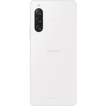 Sony Xperia 10 V White - Voorkant & achterkant