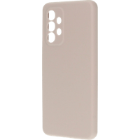 Mobiparts Galaxy A53 Siliconen Hoesje Soft Salmon - Voorkant