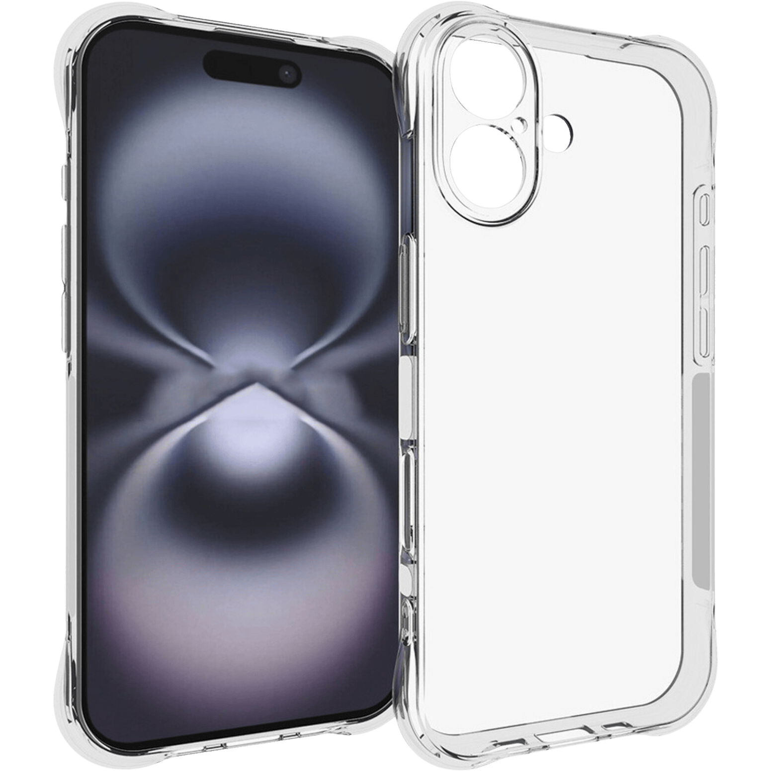 CaseBody Apple iPhone 17 Shockproof Hoesje Transparant