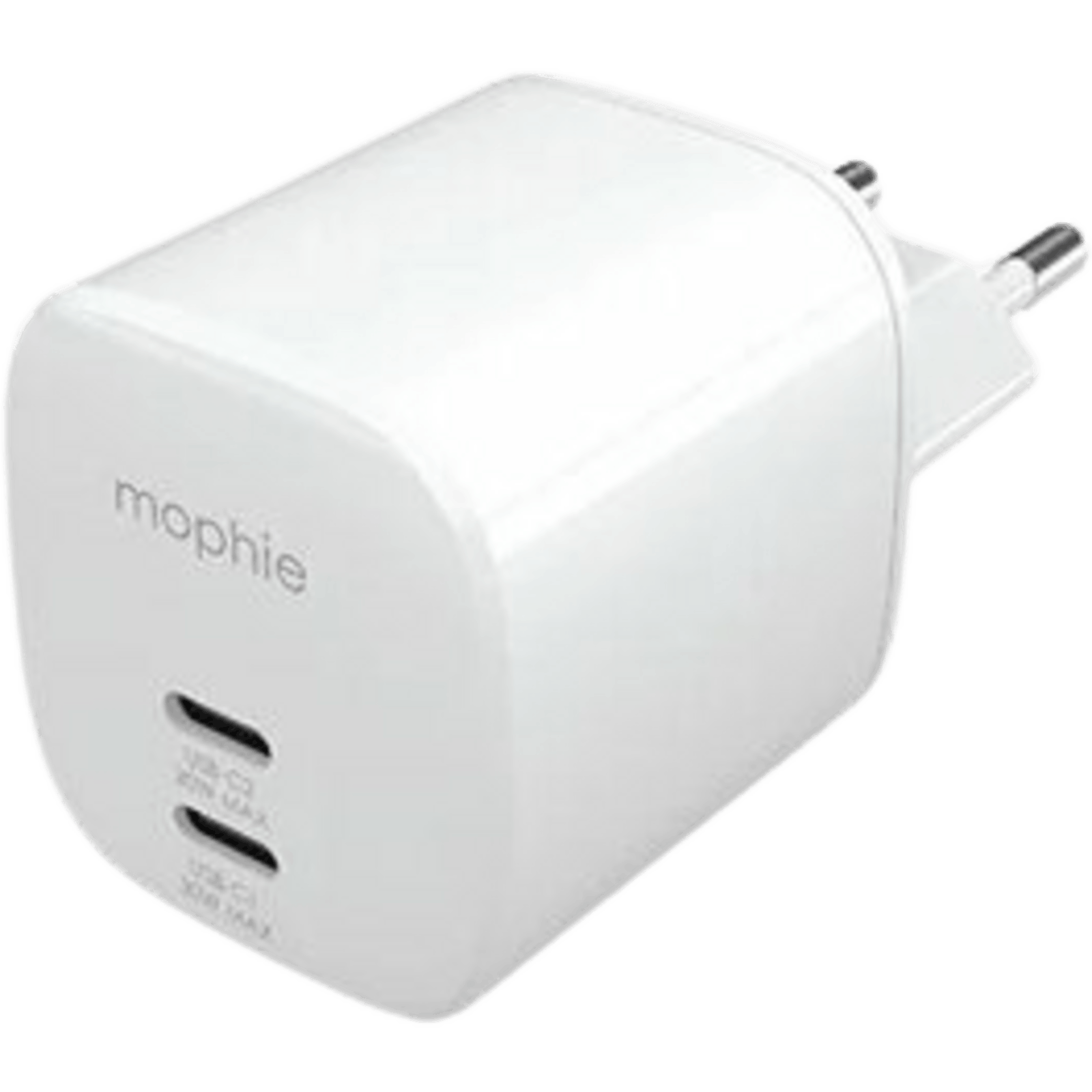 Mophie Essentials Dual Thuislader 50W Wit