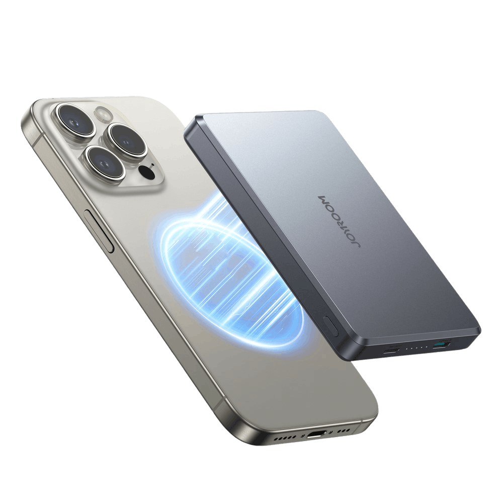 Joyroom 20W Ultra-Thin MagSafe Powerbank Grijs 10.000 mAh