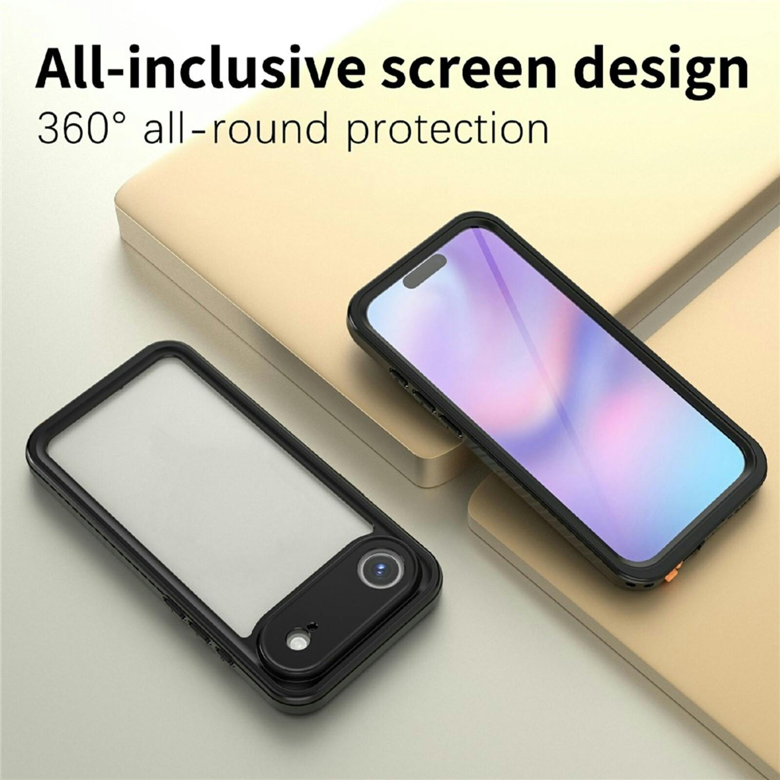 REDPEPPER Apple iPhone 17 Air FS Series Waterproof Case Zwart