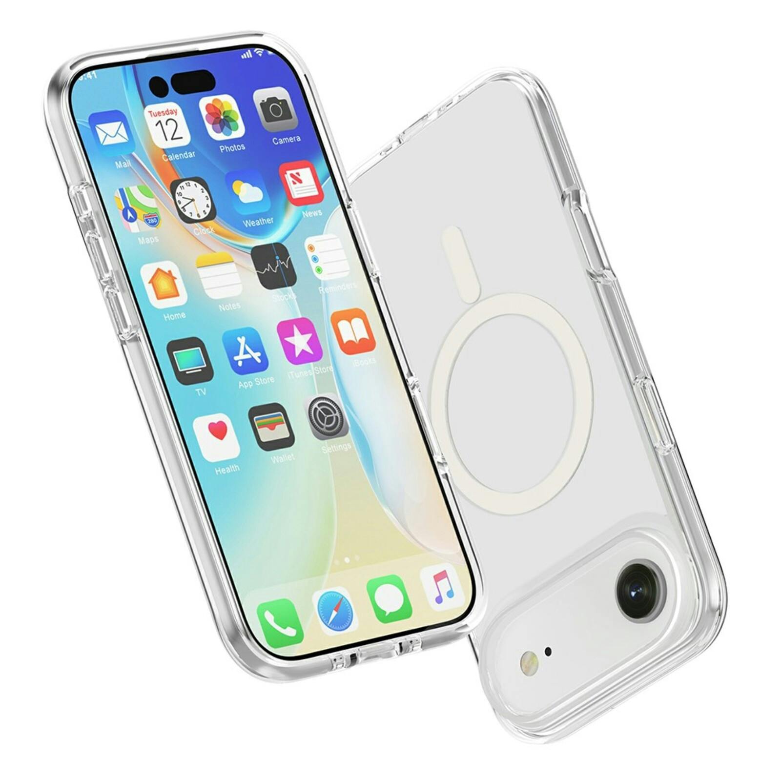 Mocaa Apple iPhone 17 Air Slim Armor with MagSafe Transparant