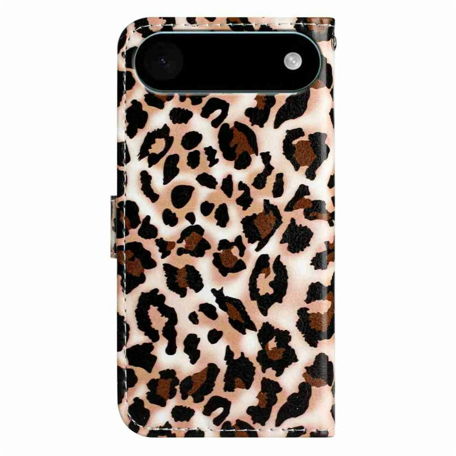 Comfycase Apple iPhone 17 Air Bookcase Luipaardprint Meerkleurig