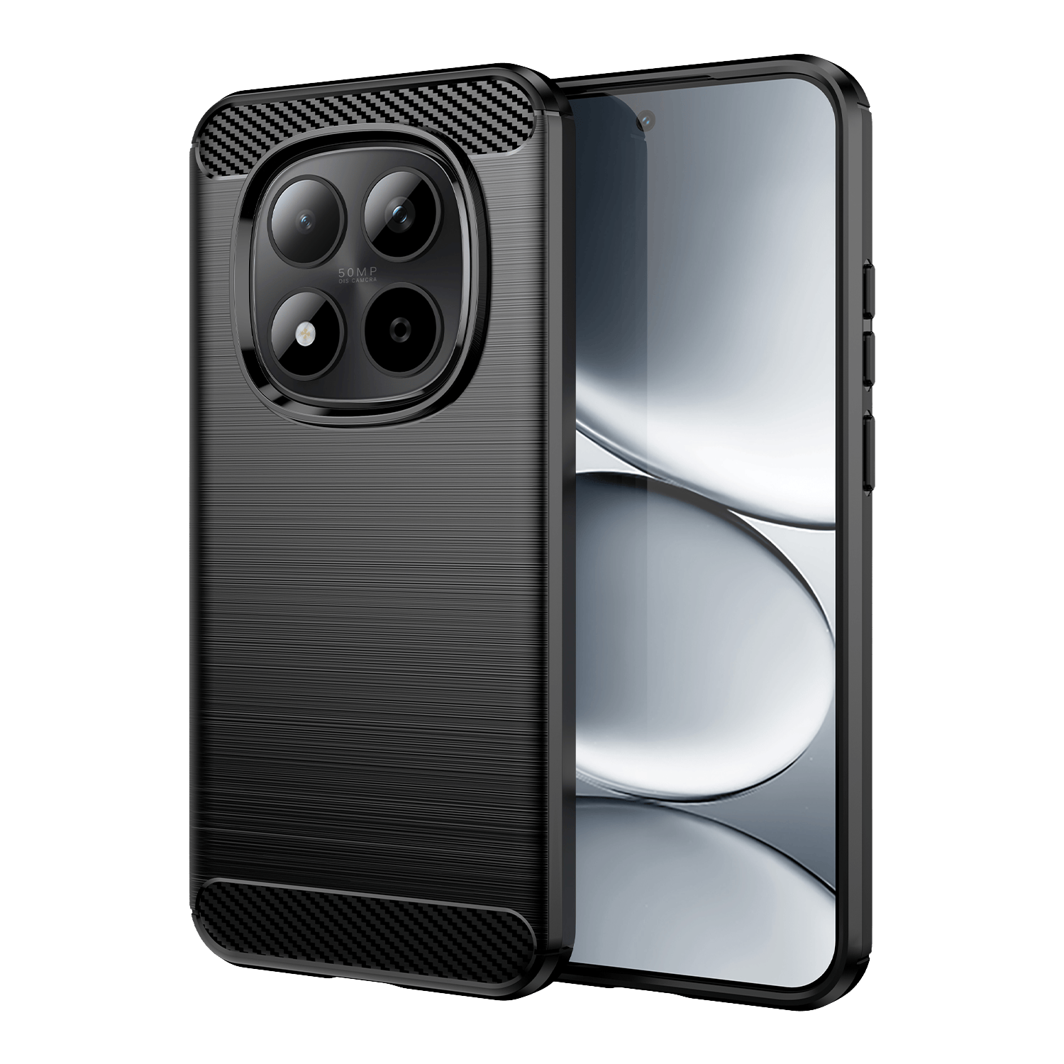 Mocaa Xiaomi Redmi Note 15 Pro 5G Schokbestendig Hoesje Zwart