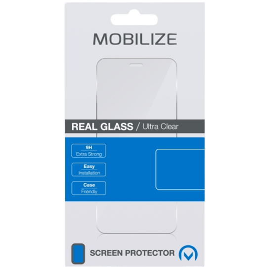 Mobilize Galaxy A34 Glazen Screenprotector Transparant - Voorkant