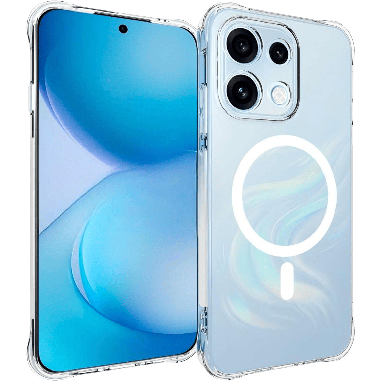 CaseBody OPPO Reno16 F 5G Magnetisch Hoesje Transparant