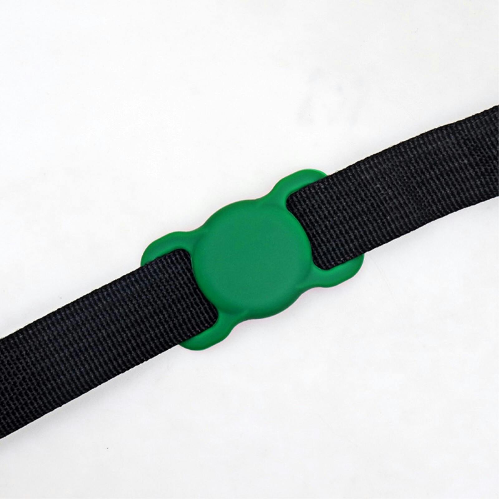 Mocaa AirTag Halsband Huisdieren Hoesje Zwart