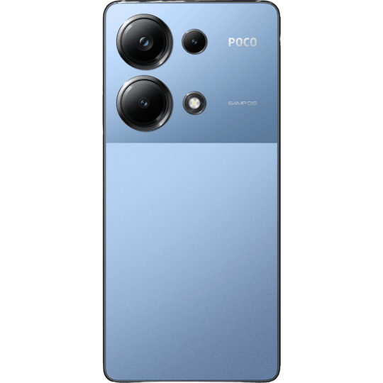 POCO M6 Pro Blue - Achterkant