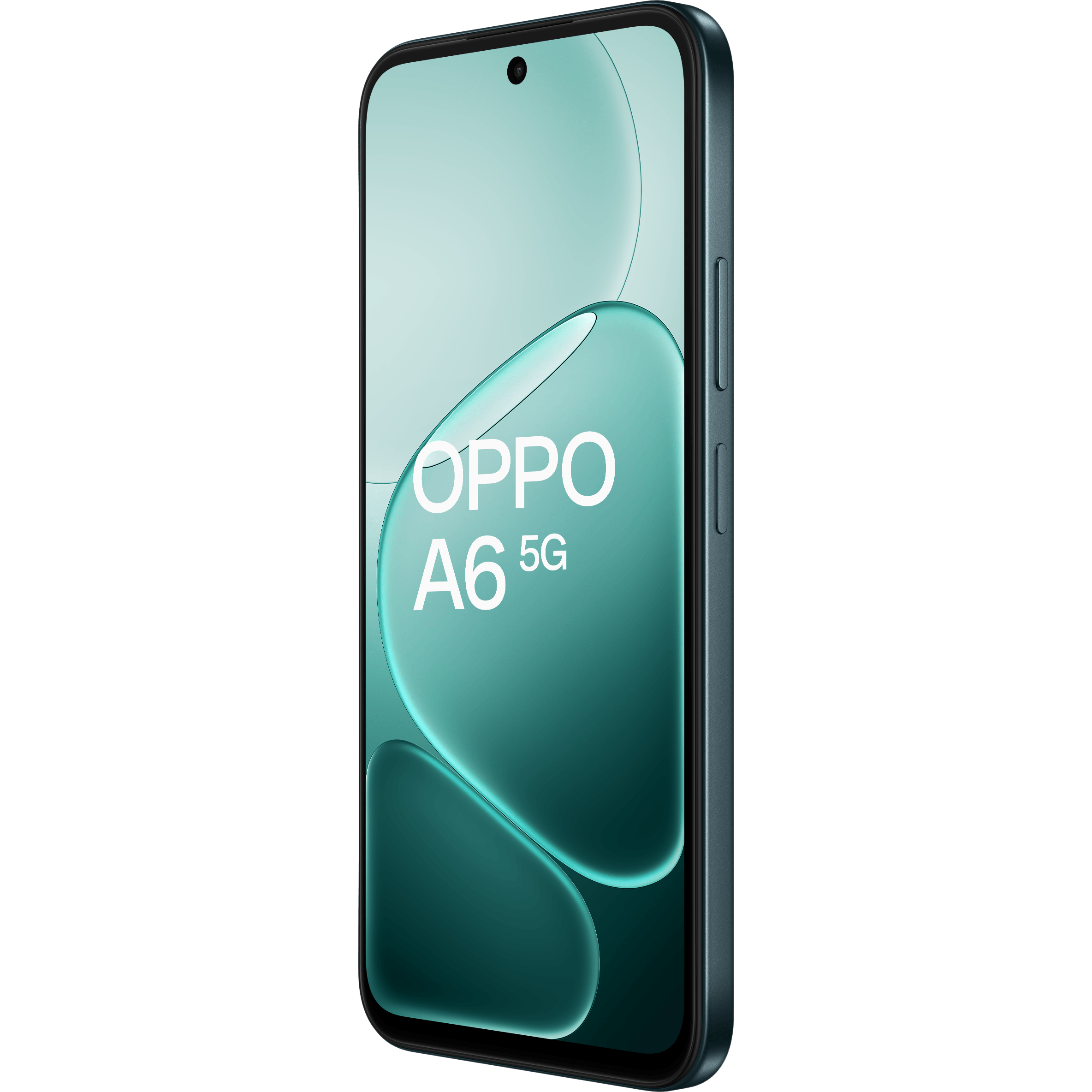 OPPO A6 5G Sapphire Black - Aanzicht vanaf rechts