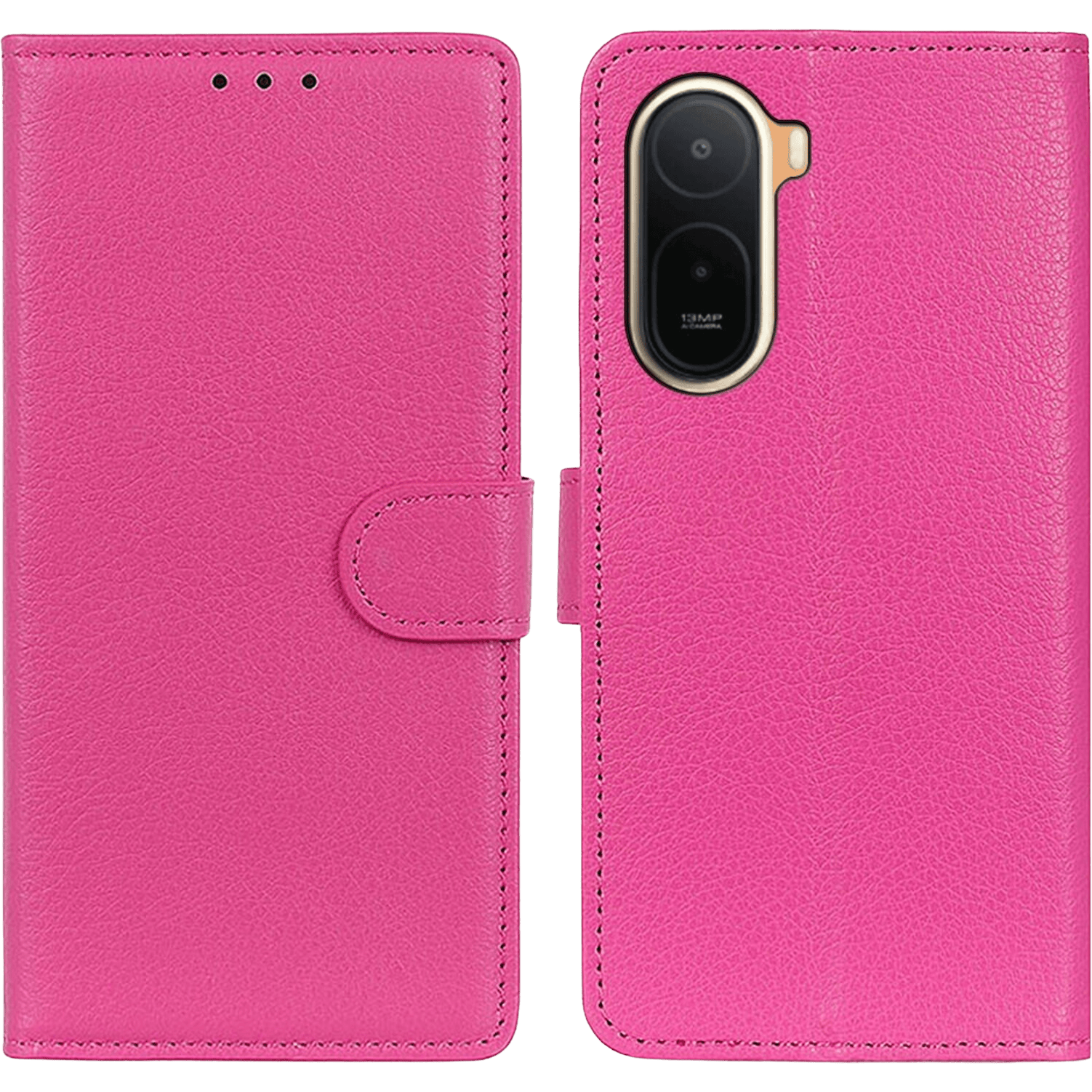 Comfycase Xiaomi Redmi A7 Pro Bookcase Hoesje Roze