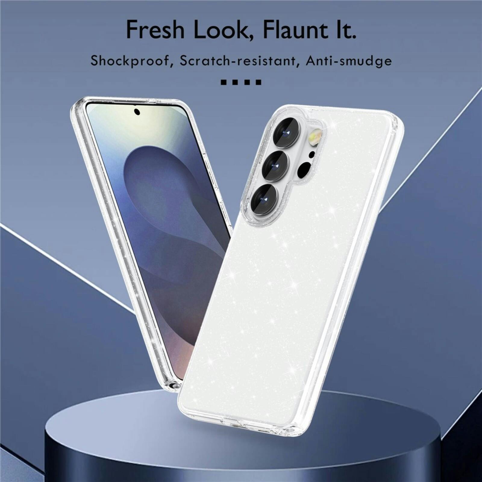 CaseBody Samsung Galaxy S26 Ultra Glitz Beschermhoesje Goud