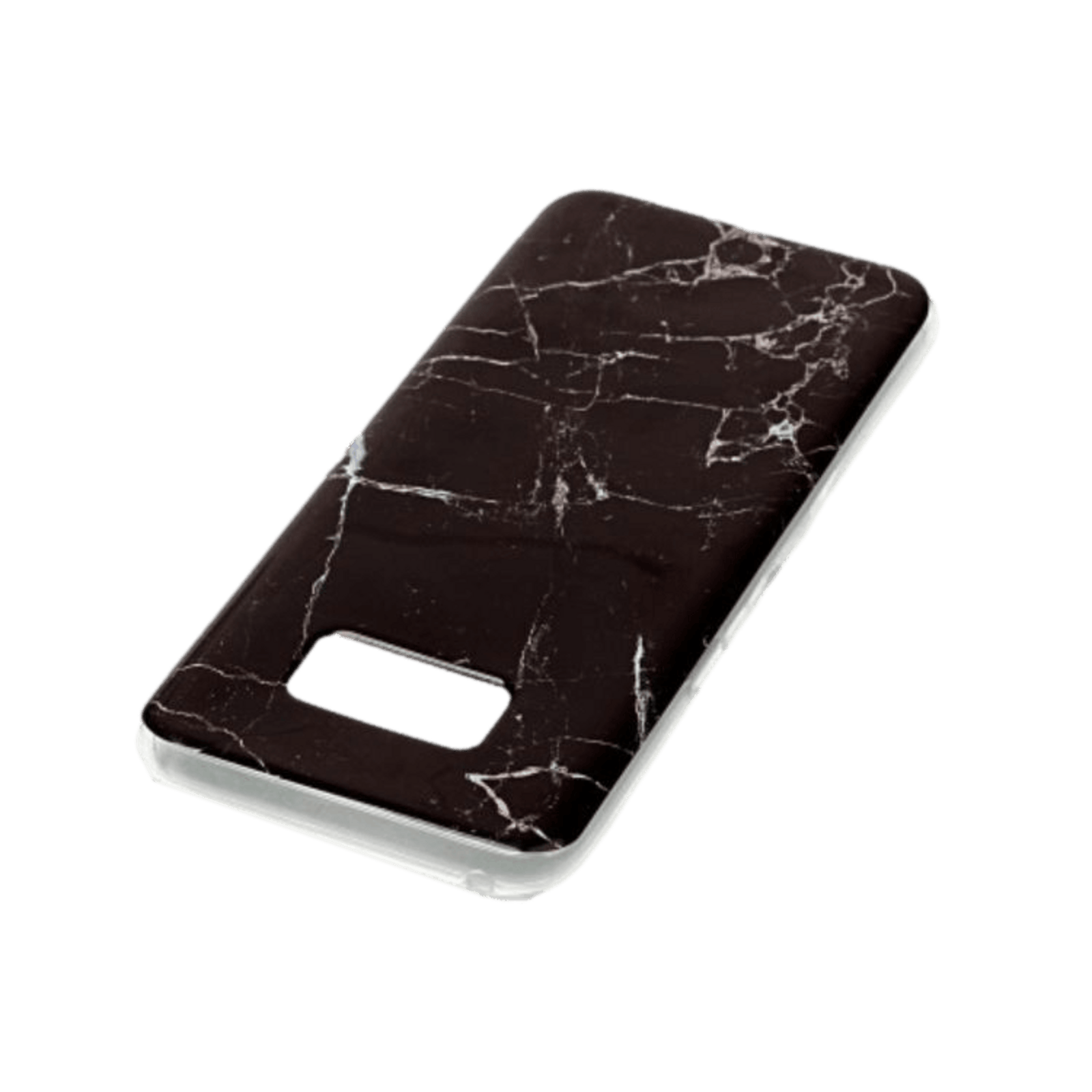 Mocaa Samsung Galaxy S8 Telefoonhoesje Marmer Zwart