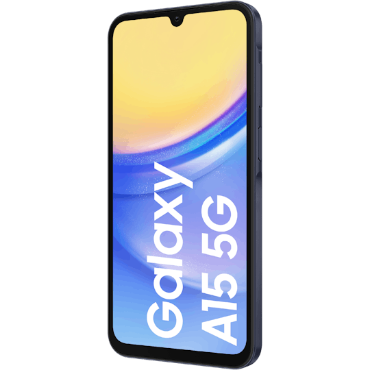Samsung Galaxy A15 5G Blue Black - Voorkant