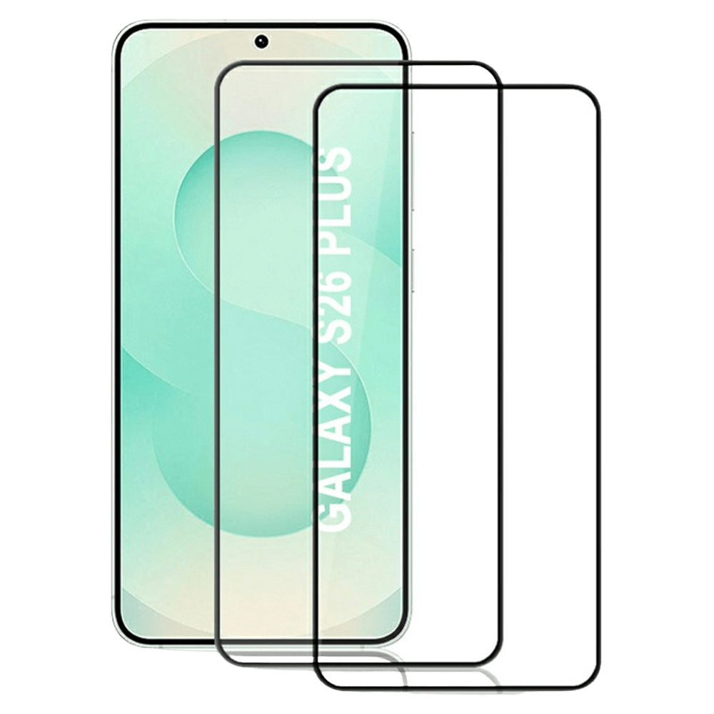 Amorus Samsung Galaxy S26 Plus Screenprotector Gehard Glas 2 Pack