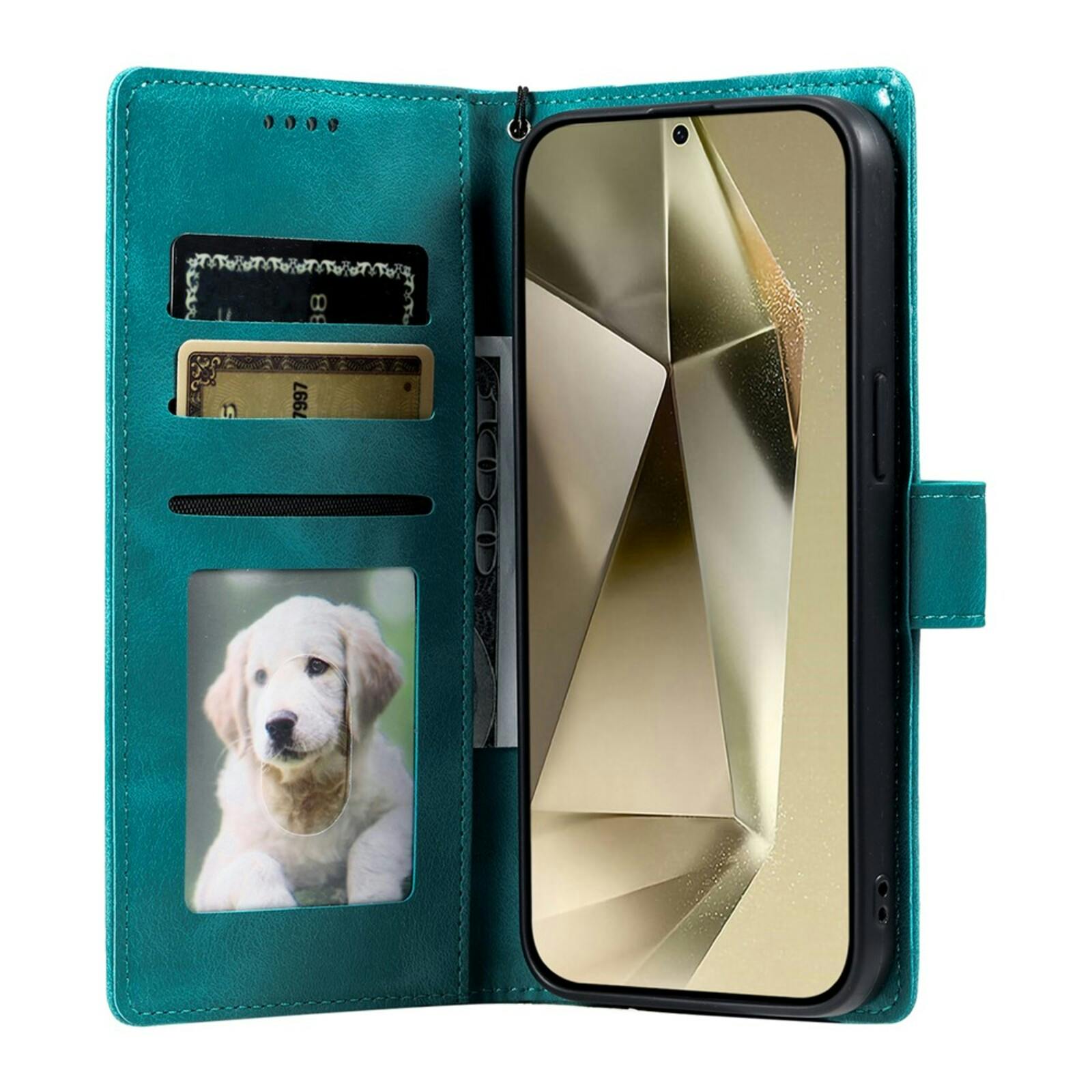 Comfycase Samsung Galaxy S26 Plus Mandala Bookcase Groen