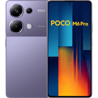 POCO M6 Pro Blue - Voorkant & achterkant