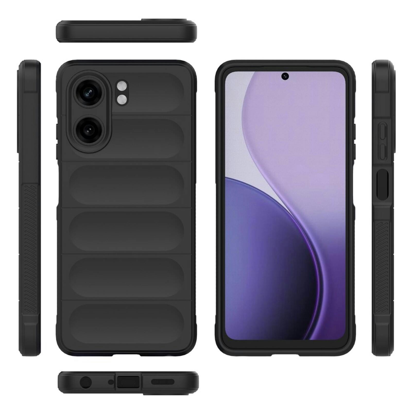 Comfycase OPPO A5X Cushion Case Zwart