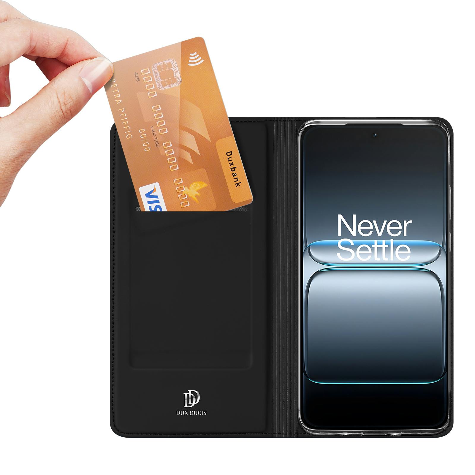 DUX DUCIS OnePlus Nord 5 Skin Pro Hoesje Zwart