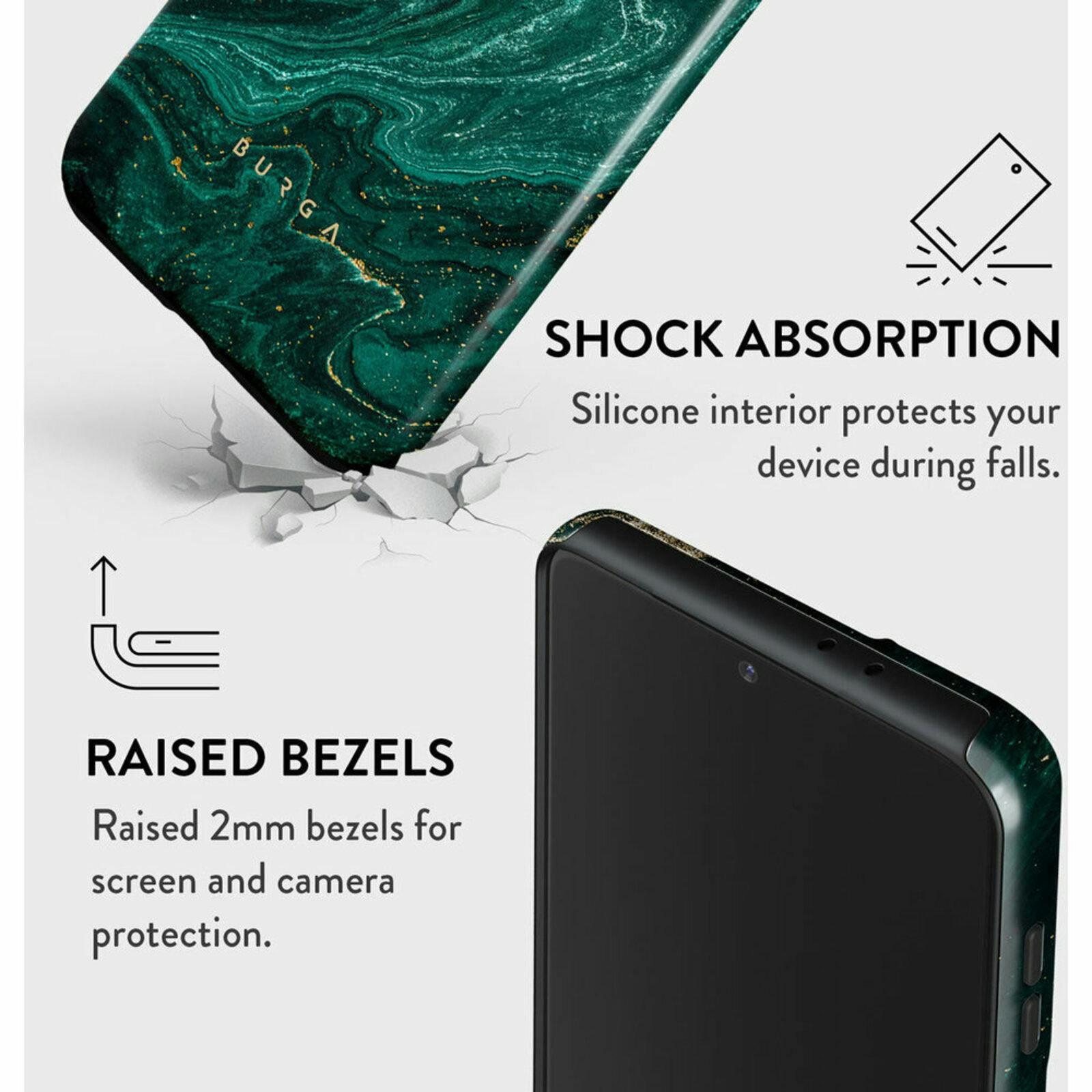 Burga Galaxy S22 Plus Hoesje Emerald Pool
