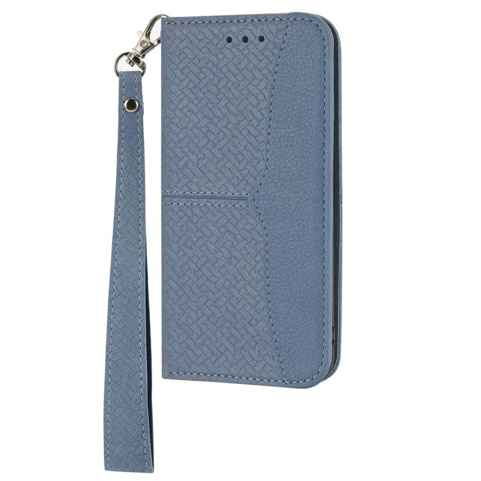 Comfycase Samsung Galaxy A15 Zacht Boek Hoesje Blauw