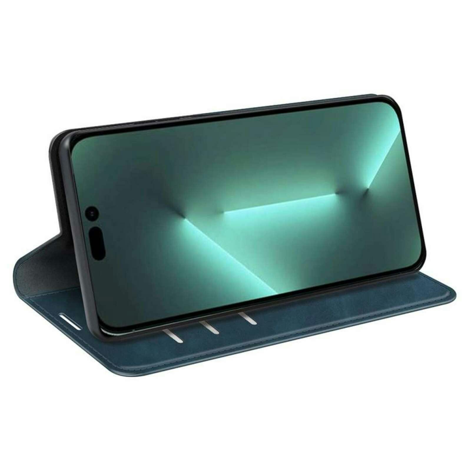 Just in Case iPhone 14 Pro Max Portemonnee Hoesje Blauw